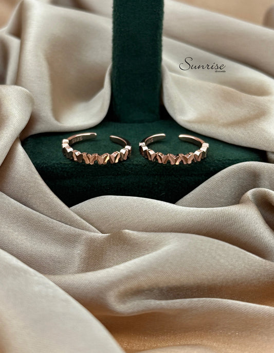 ROSE GOLD TOE RINGS