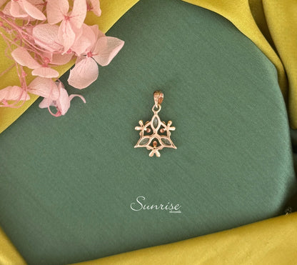 FLORAL PENDANT SET