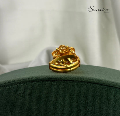 GP FLORAL FINGER RING