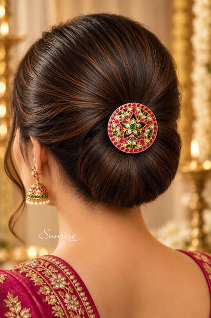 KUNDAN FLOWER JUDA PIN