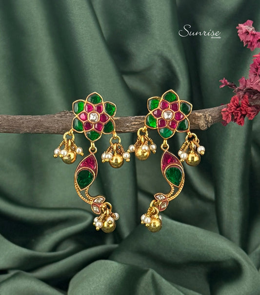 JADAU FLORAL CHANDBALI
