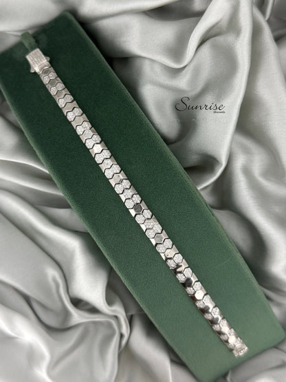 CZ FLAT  BRACELETS