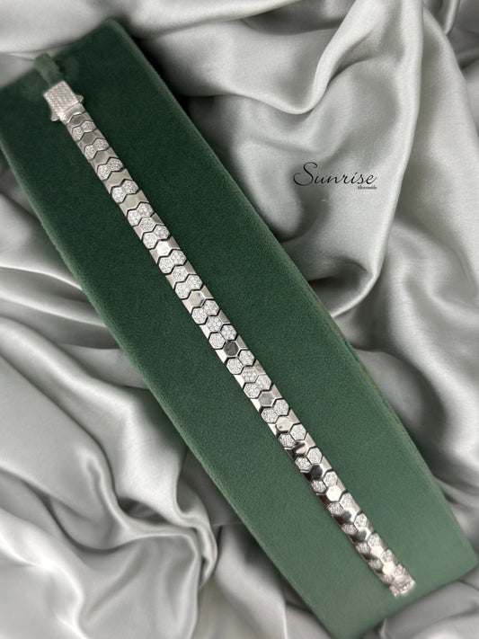 CZ FLAT  BRACELETS