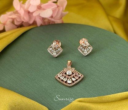 ROSE GOLD PENDANT SET