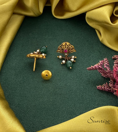 NAKSHI WITH KUNDAN PENDANT SET