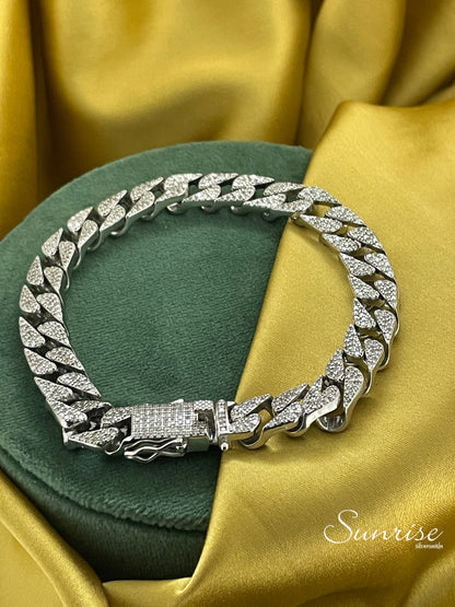 CZ MENS BRACELET